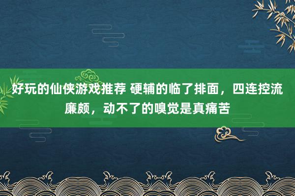 好玩的仙侠游戏推荐 硬辅的临了排面，四连控流廉颇，动不了的嗅觉是真痛苦