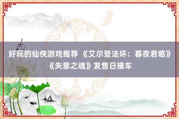 好玩的仙侠游戏推荐 《艾尔登法环：暮夜君临》《失意之魂》发售日撞车